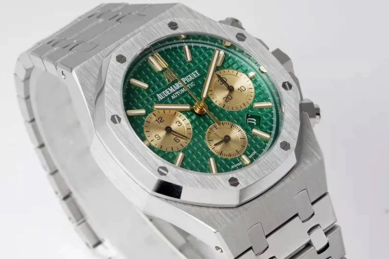 秋冬新作オーデマピゲ ロイヤルオーク 偽物 クロノ 41mm 26331OROOD821CR01