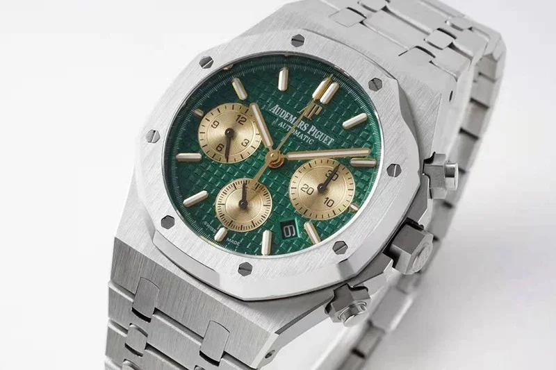 秋冬新作オーデマピゲ ロイヤルオーク 偽物 クロノ 41mm 26331OROOD821CR01
