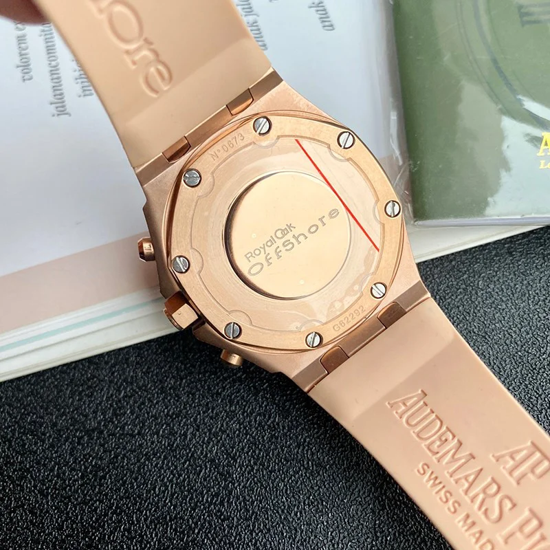一目惚れ♪オーデマピゲ コピー 腕時計 ロイヤルオーク ダイヤモンド クロノ 37mm 26236OR.YY.D085CA.01