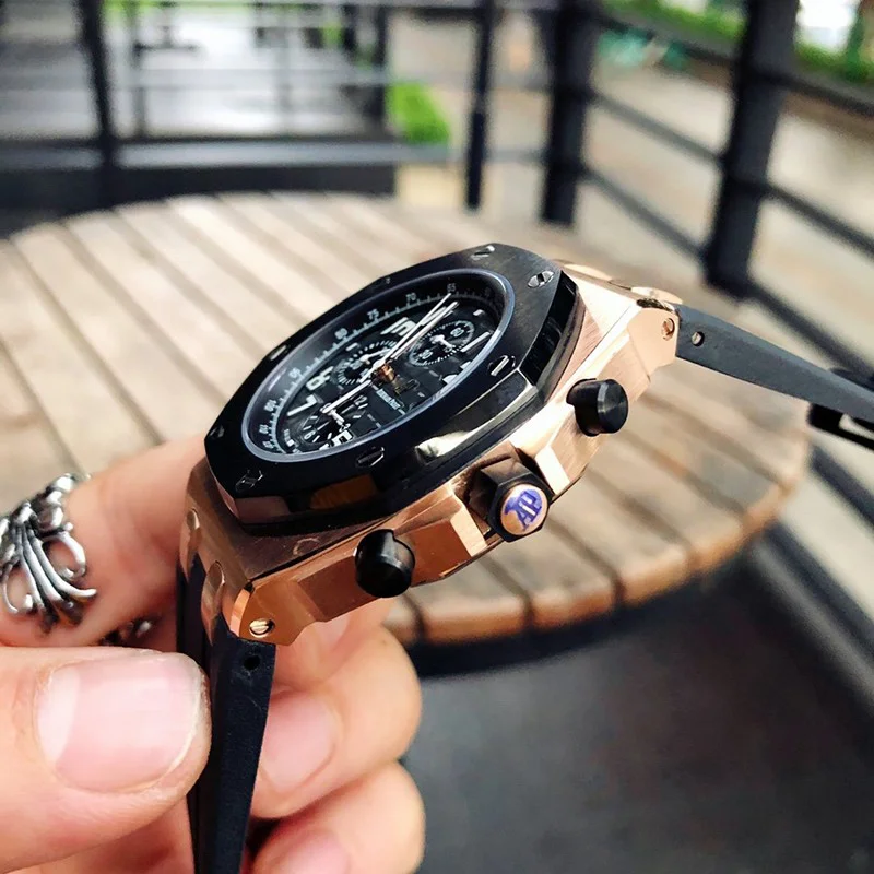 目を惹くカラー オーデマ・ピゲ 偽物 ロイヤルオーク オフショアクロノ Odw83703