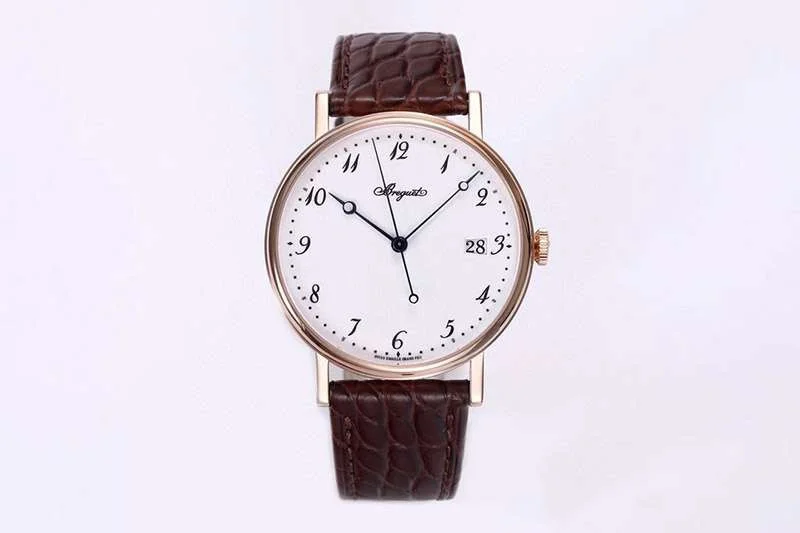 一目惚れ♪ブレゲ 偽物 クラシック シリシオン メンズ 38 mm 時計 bud89475
