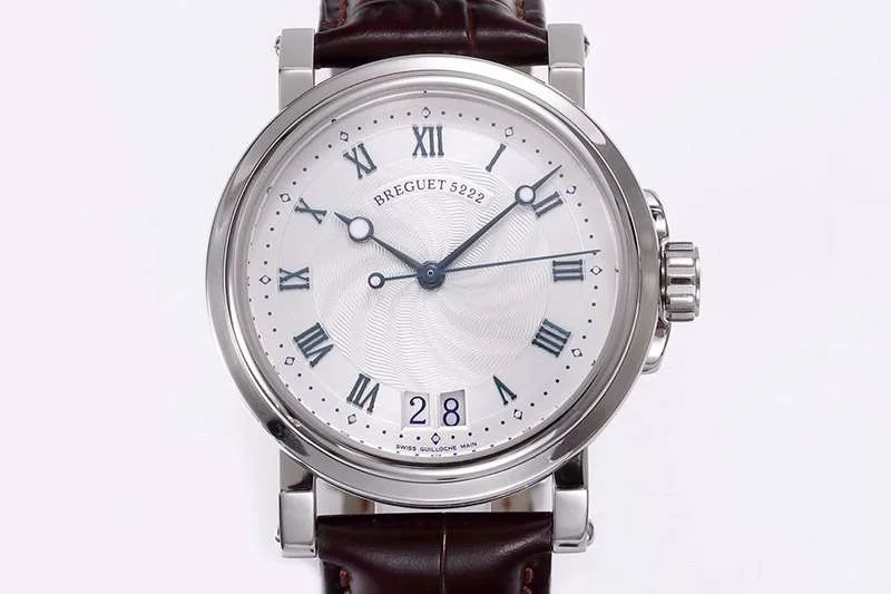 【日本未発売】ブレゲ コピー マリーンII ラージデイト メンズ 39 mm 時計 buf22954