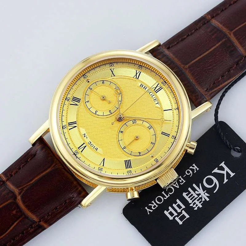目を惹くカラーブレゲ コピー クラシック クロノグラフ メンズ 41 mm 時計 buo29561