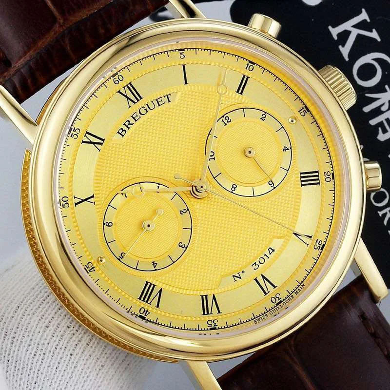 目を惹くカラーブレゲ コピー クラシック クロノグラフ メンズ 41 mm 時計 buo29561