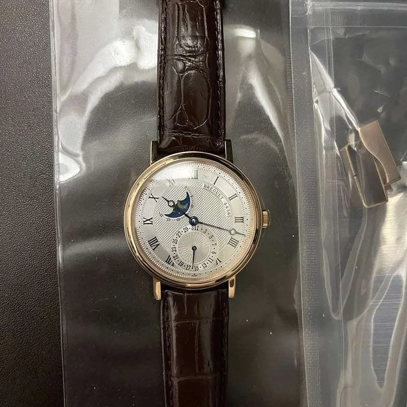 累積売上総額第1位!ブレゲ クラシック ムーンフェイズ 偽物 メンズ 40 mm 時計 buo40603
