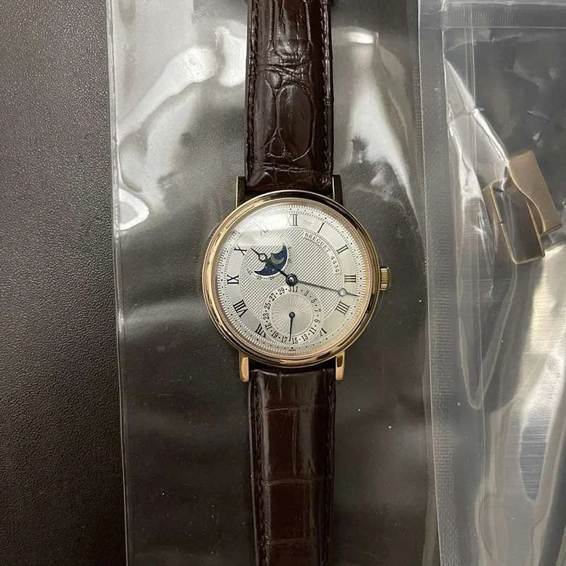 累積売上総額第1位!ブレゲ クラシック ムーンフェイズ 偽物 メンズ 40 mm 時計 buo40603