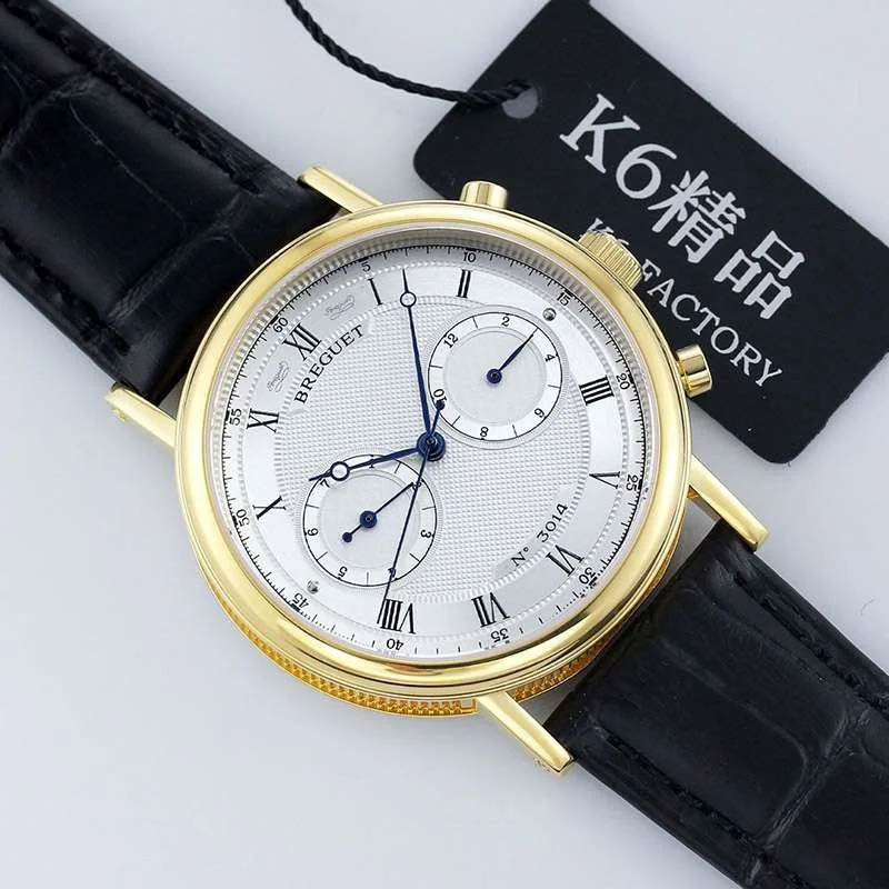 大人気!!新色ブレゲ クラシック クロノグラフ 偽物 メンズ 41 mm 時計 bup23056