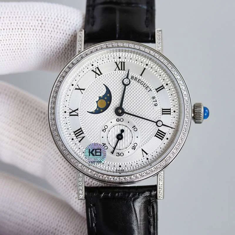 一目惚れ♪ブレゲ クラシック ムーンフェイズ コピー メンズ 40 mm 時計 bup72425