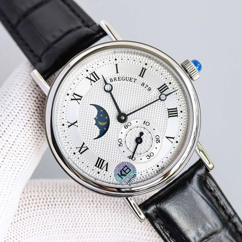 一目惚れ♪ブレゲ クラシック ムーンフェイズ コピー メンズ 40 mm 時計 bup72425