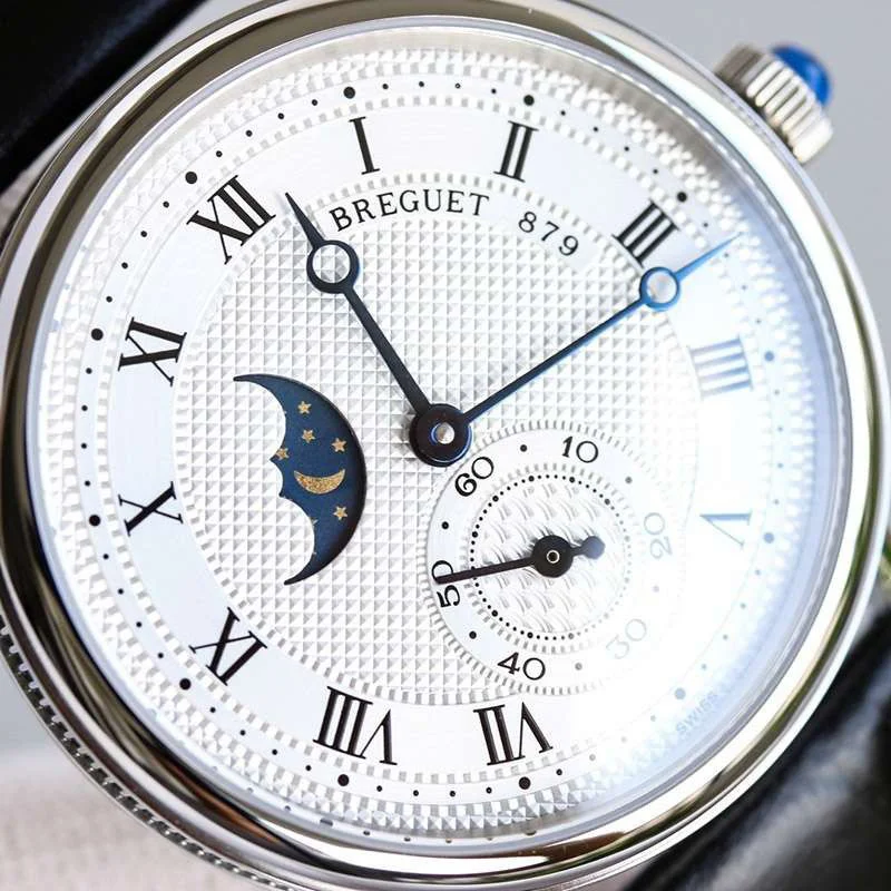 一目惚れ♪ブレゲ クラシック ムーンフェイズ コピー メンズ 40 mm 時計 bup72425