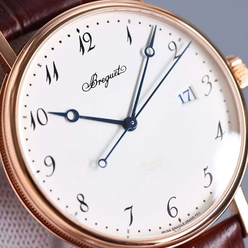 稀少ブレゲ クラシック シリシオン 偽物 メンズ 38 mm 時計 2色 buu94465