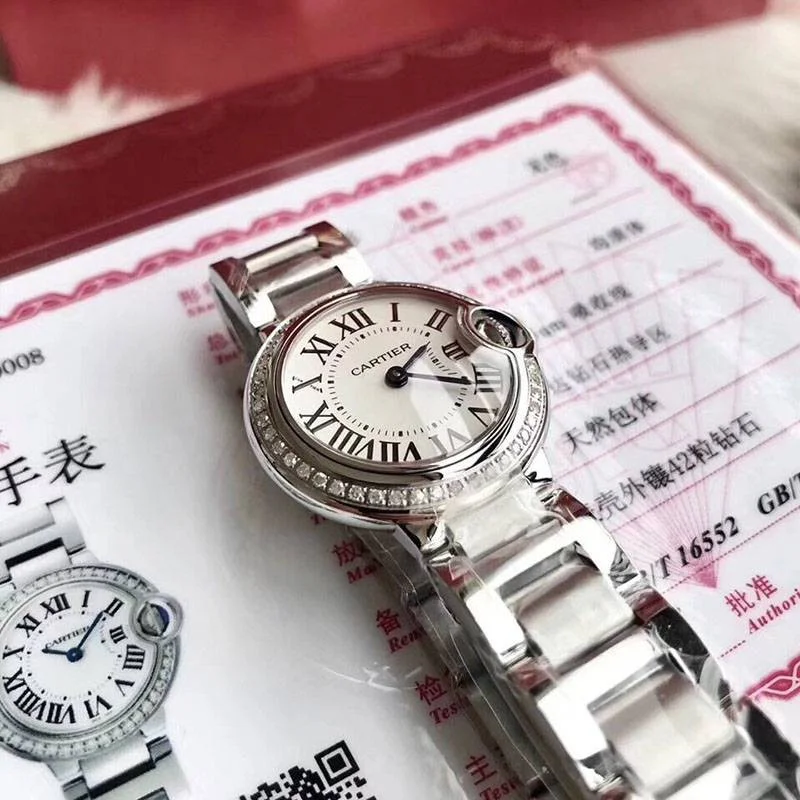 ☆超人気☆カルティエ バロンブルー ２８ｍｍ コピー W4BB0015