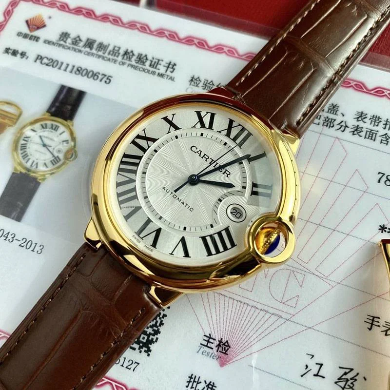 最安値挑戦カルティエ バロンブルー 42mm コピー W6900551