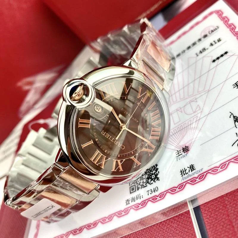 最安値挑戦カルティエ バロンブルー 42mm 偽物 W6920032