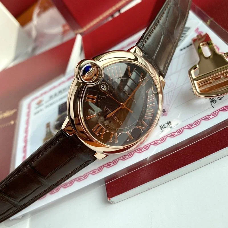 争奪戦カルティエ 偽物 バロンブルー 42mm W6920037