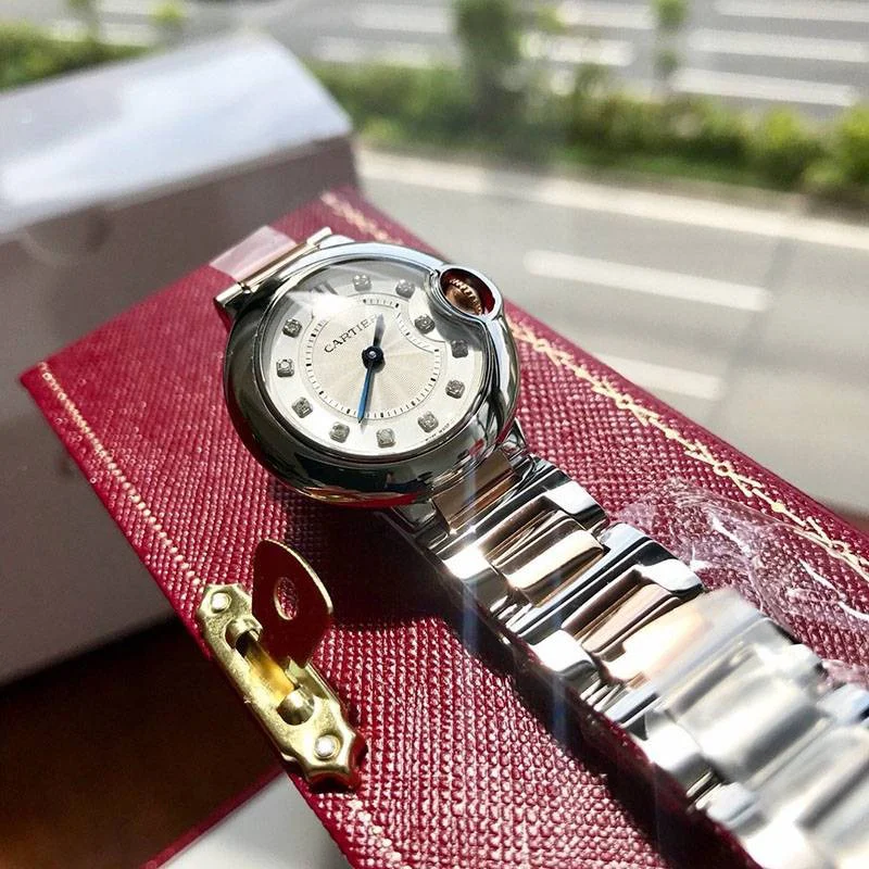 世界中で大人気♪カルティエ バロンブルー 28mm コピー WE902030