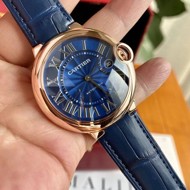 ☆超人気☆カルティエ 偽物 バロンブルー42MM WGBB0036