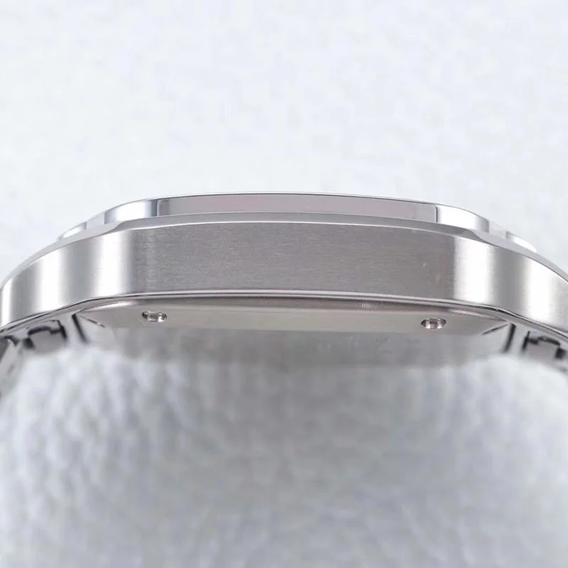 稀少カルティエ サントス ドゥ カルティエ MM 偽物 ステンレス kag73259