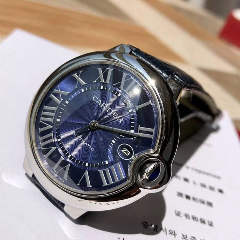 ☆超人気☆カルティエ バロンブルー ４２ｍｍ コピー kau14992