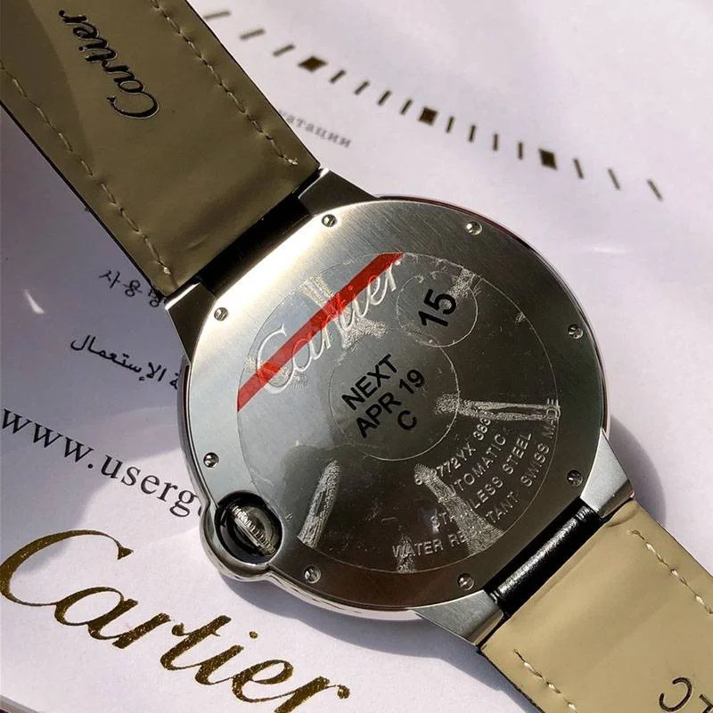 21-22AWカルティエ バロンブルー ４２ｍｍ 偽物 kay12088