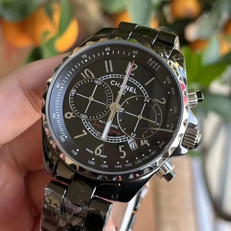 新作限定♪シャネル J12 コピー 時計 41mm ブラック shb69702