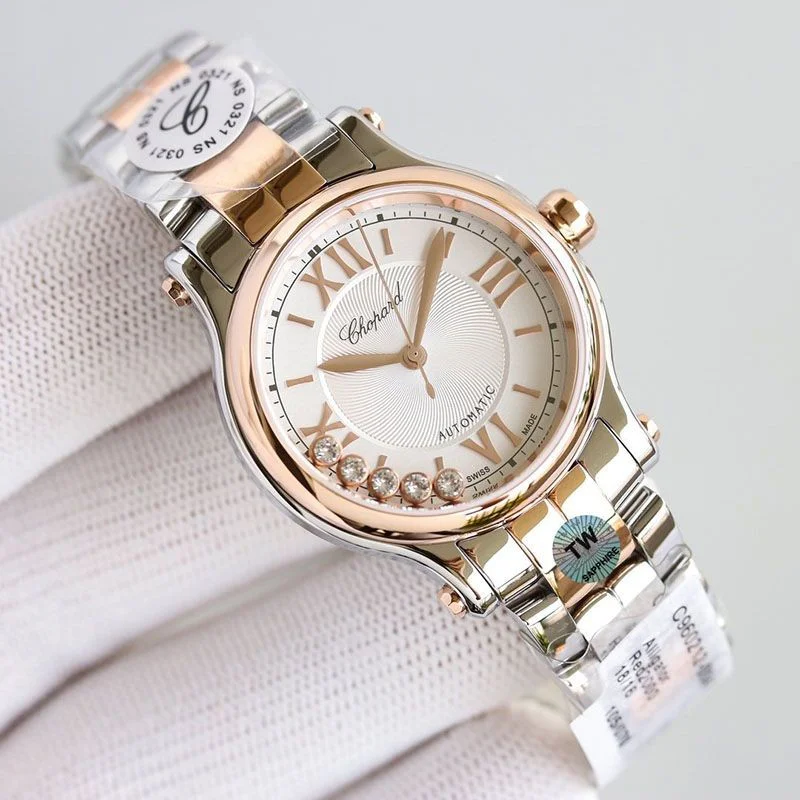 大人気！ショパール ハッピースポーツ 偽物 33MM 2色 shl95242