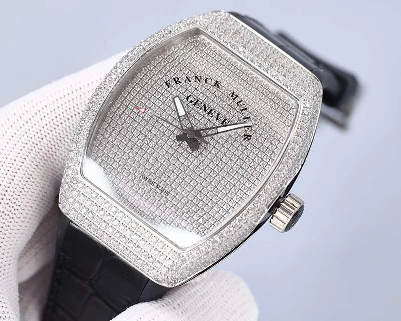フランクミュラー カサブランカ V45 コピー 全面ダイヤ54mm frf21711