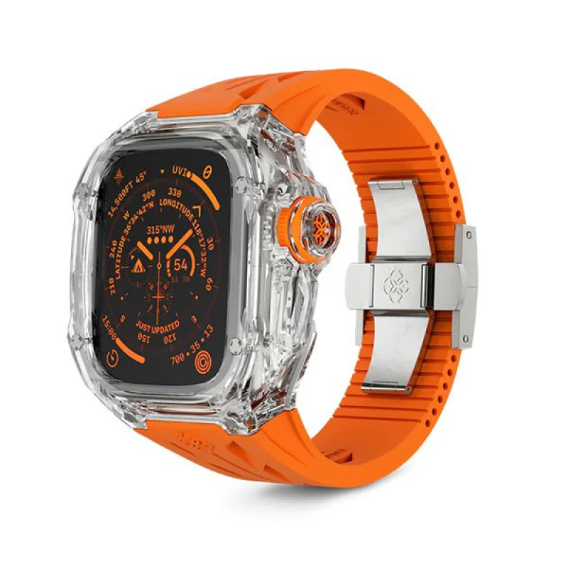 《大人気》ゴールデンコンセプト コピー アップルウォッチケース - RSTR - SUNSET ORANGE gos31578