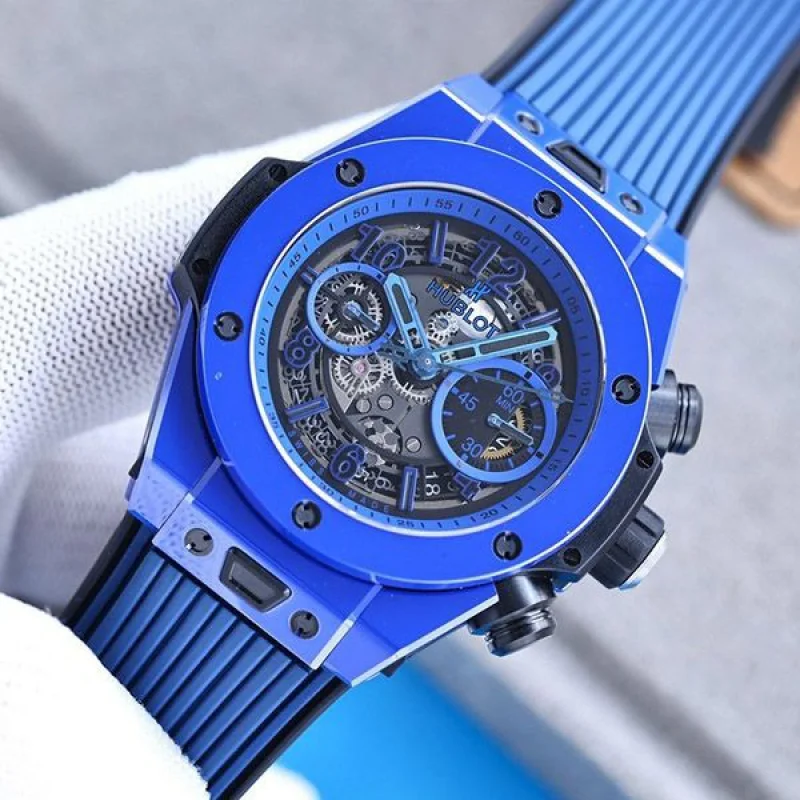 ☆超人気☆ウブロ ビッグバン コピー ウニコ ブルーマジック 限定500本 411ES5119RX