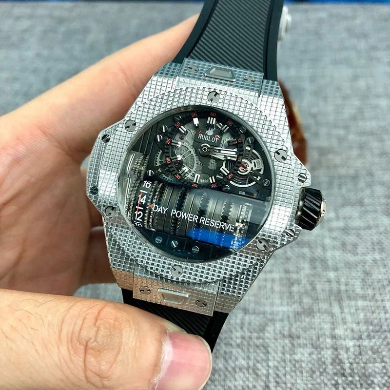 希少色ウブロ スーパーコピー ビッグバン MP-11 14 デイ パワーリザーブ サファイア 限定200本 hua97770