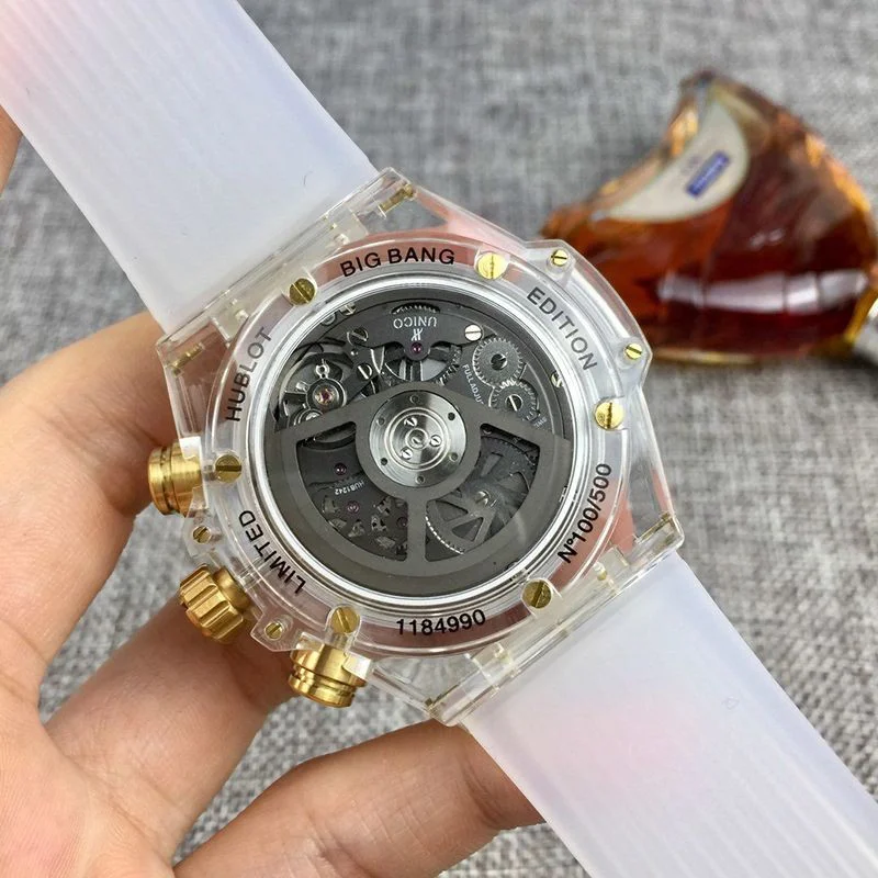 完売必至ウブロ 時計 コピー ビッグバン 透明ケース 限定生産500本 hub51282