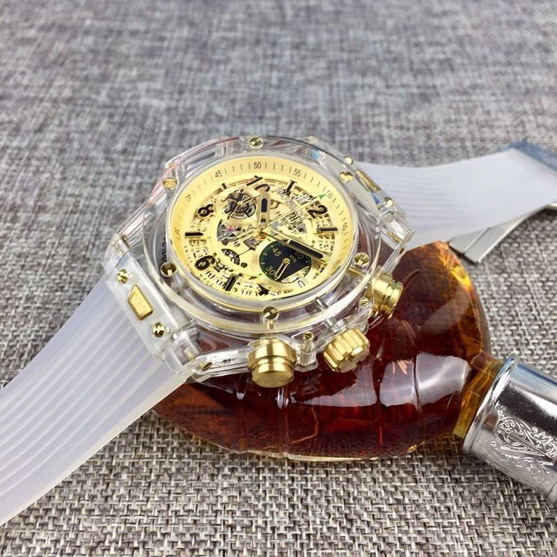 完売必至ウブロ 時計 コピー ビッグバン 透明ケース 限定生産500本 hub51282