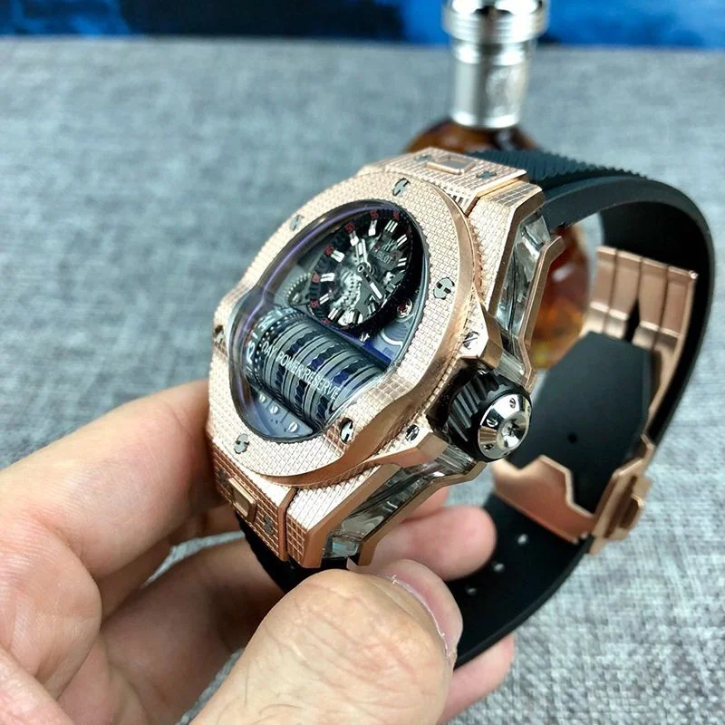 超希少!ウブロ コピー ビッグバン MP-11 14 デイ パワーリザーブ サファイア 限定200本 hul02388