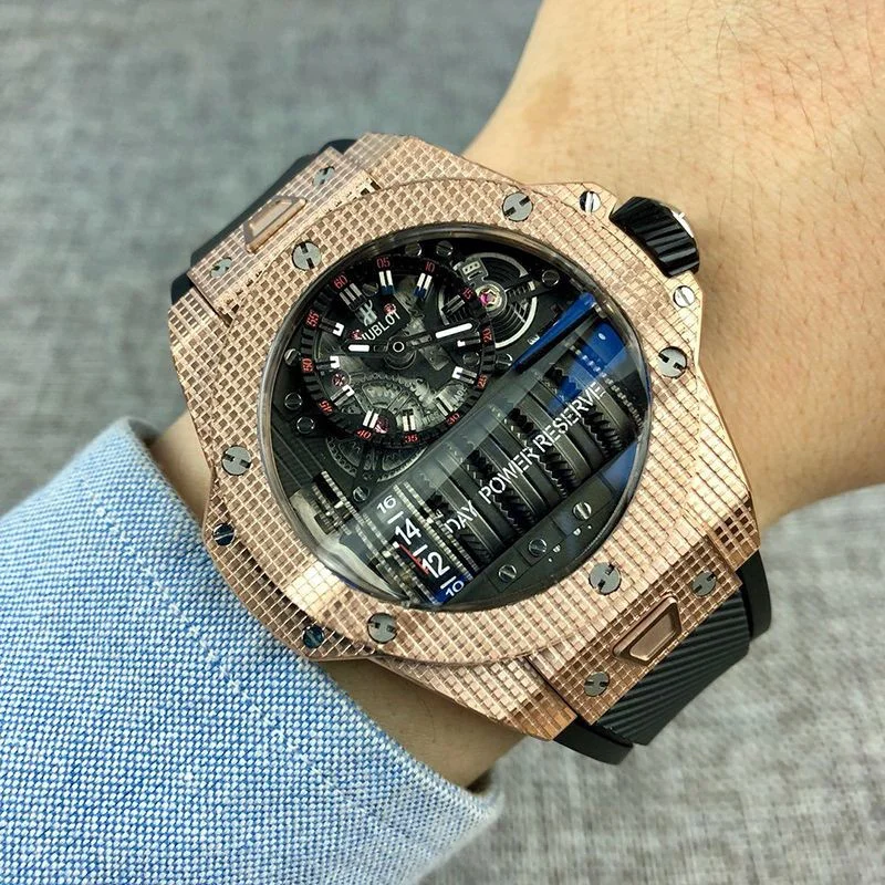 超希少!ウブロ コピー ビッグバン MP-11 14 デイ パワーリザーブ サファイア 限定200本 hul02388