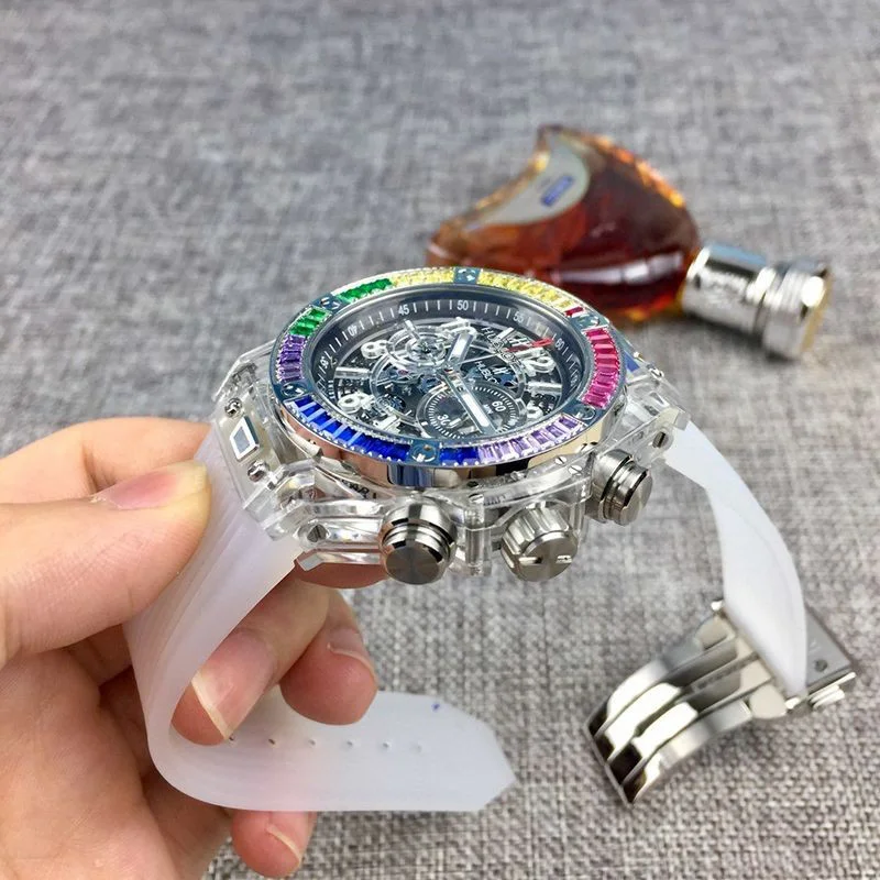 ☆超人気☆ウブロ 偽物 腕時計 ビッグバン ウニコ サファイア 限定生産500本 hut86236