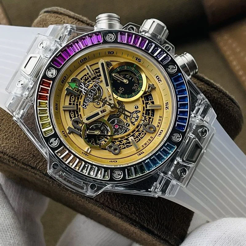 セール新作ウブロ 偽物 腕時計 ビッグバン サファイア 限定生産500本 huu61945