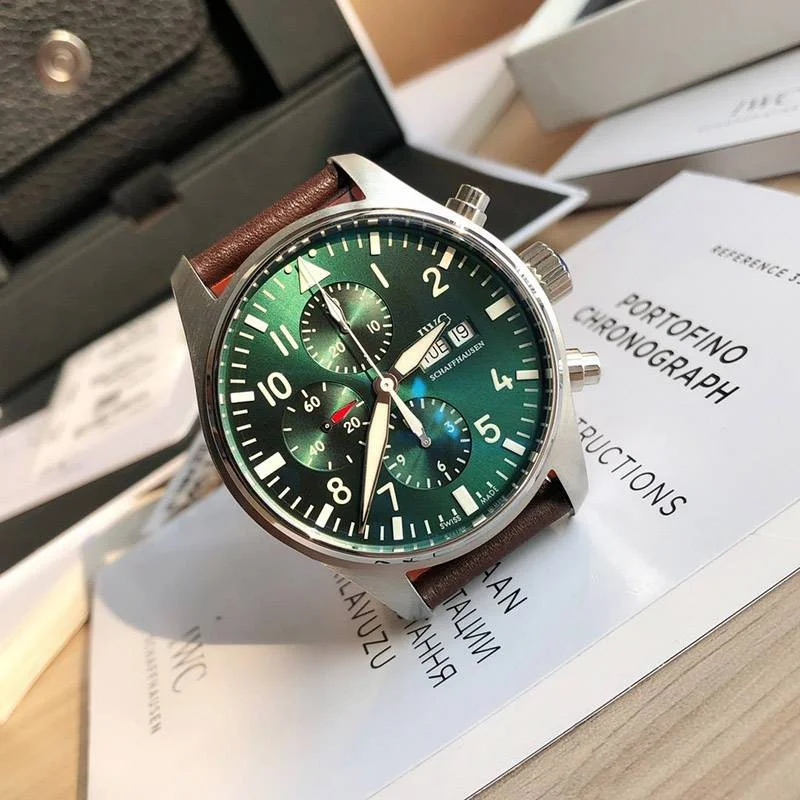 21AW新作IWC パイロットウォッチクロノグラフ レーシング 偽物 iwa77636
