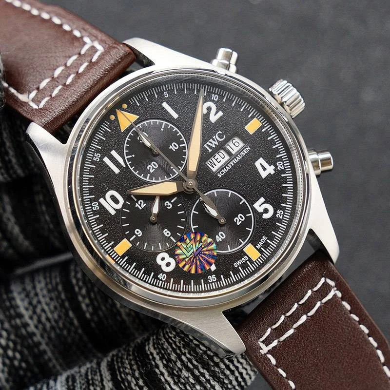 累積売上総額第1位!IWC パイロットウォッチ コピー クロノ オートマティック スピットファイア iwf14016