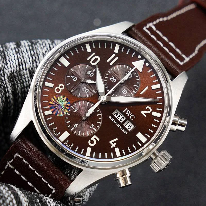 累積売上総額第1位!IWC パイロットウォッチ コピー クロノ オートマティック スピットファイア iwf14016
