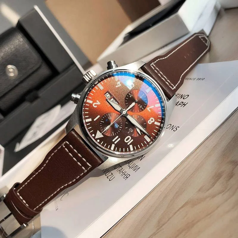 完売必至IWC パイロットウォッチクロノ コピー iwg20527