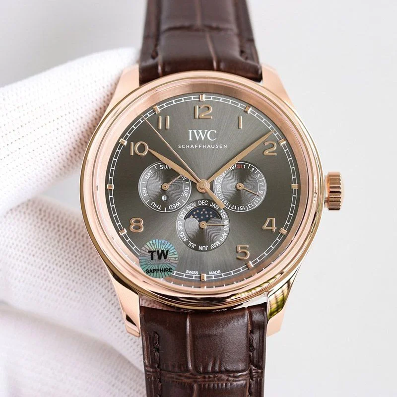 稀少IWC 時計 偽物 ポルトギーゼ パーペチュアル カレンダー 42 2色 iwi40993