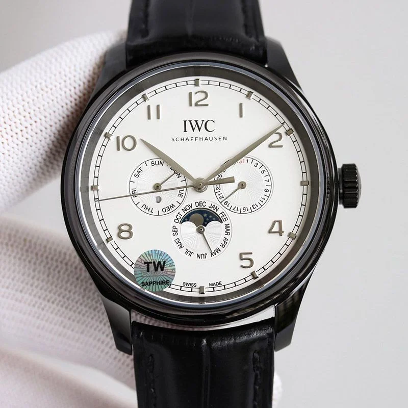 稀少IWC 時計 偽物 ポルトギーゼ パーペチュアル カレンダー 42 2色 iwi40993