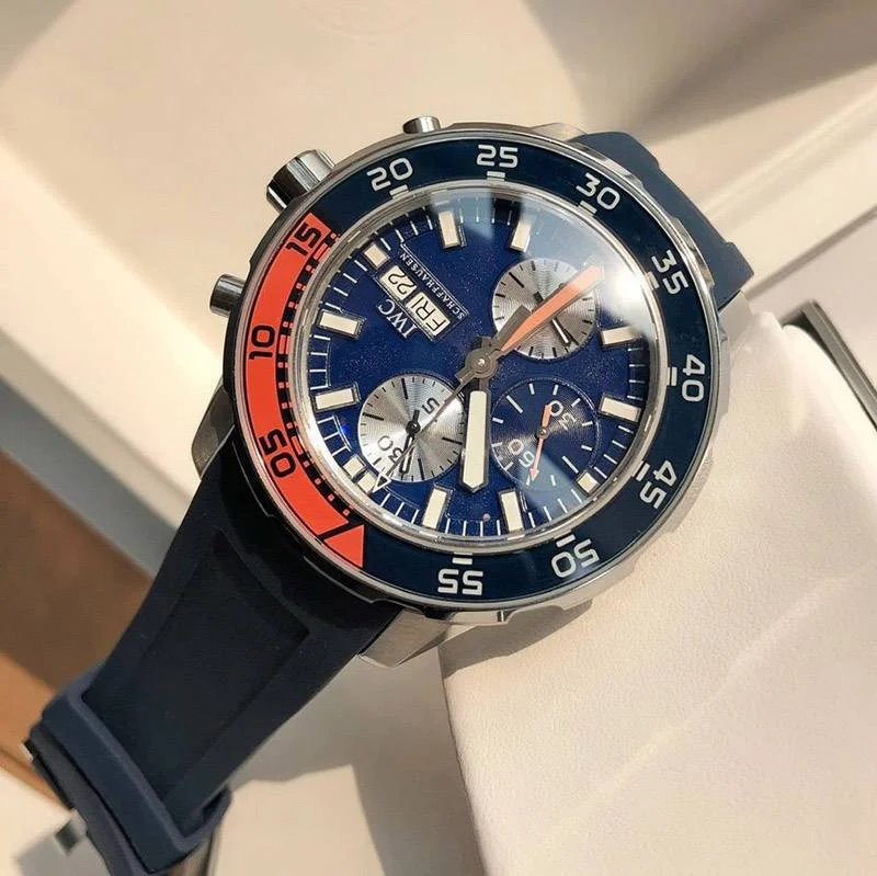 ☆超人気☆IWC アクアタイマー 偽物 クロノグラフ ガラパゴス アイランド iwi62121