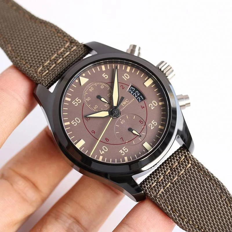 超希少!IWC 時計 偽物 パイロットウォッチクロノ・トップガン iwj73667