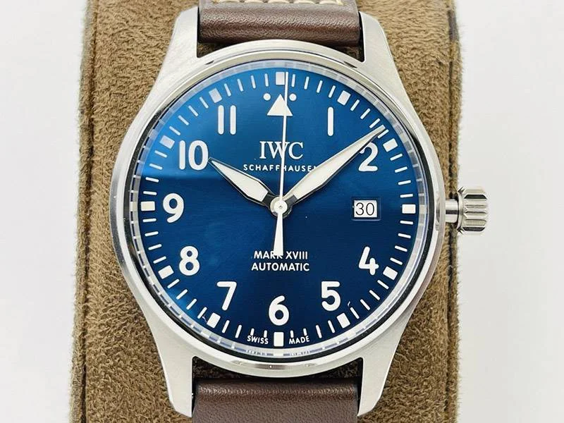 最安値挑戦IWC パイロットウォッチ 偽物 マーク18 プティプランス iwm45017