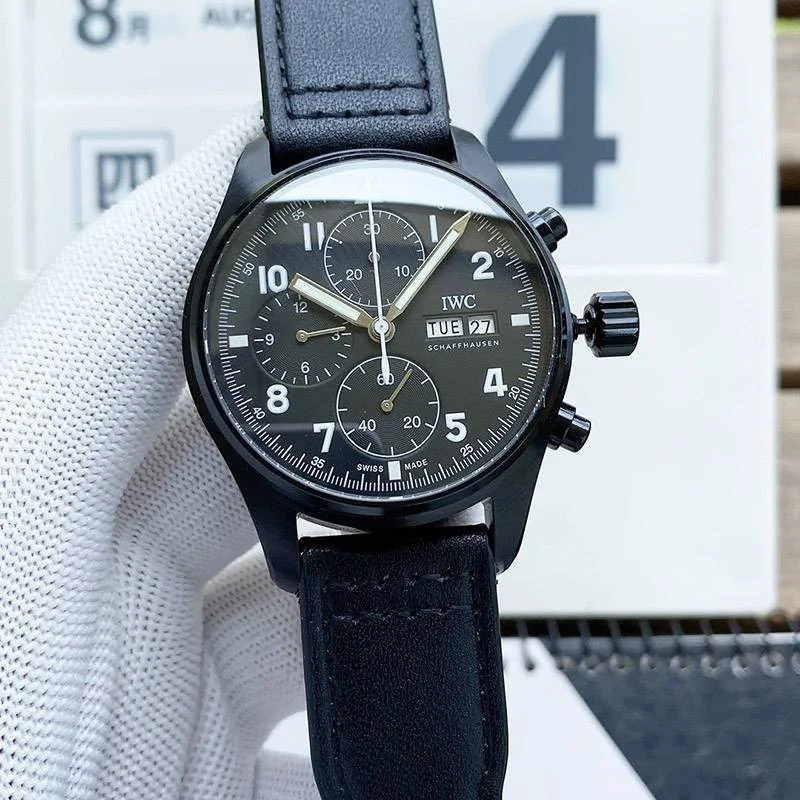 最安値挑戦IWC パイロットウォッチ コピー クロノ オートマティック スピットファイア 2色 iwp50420