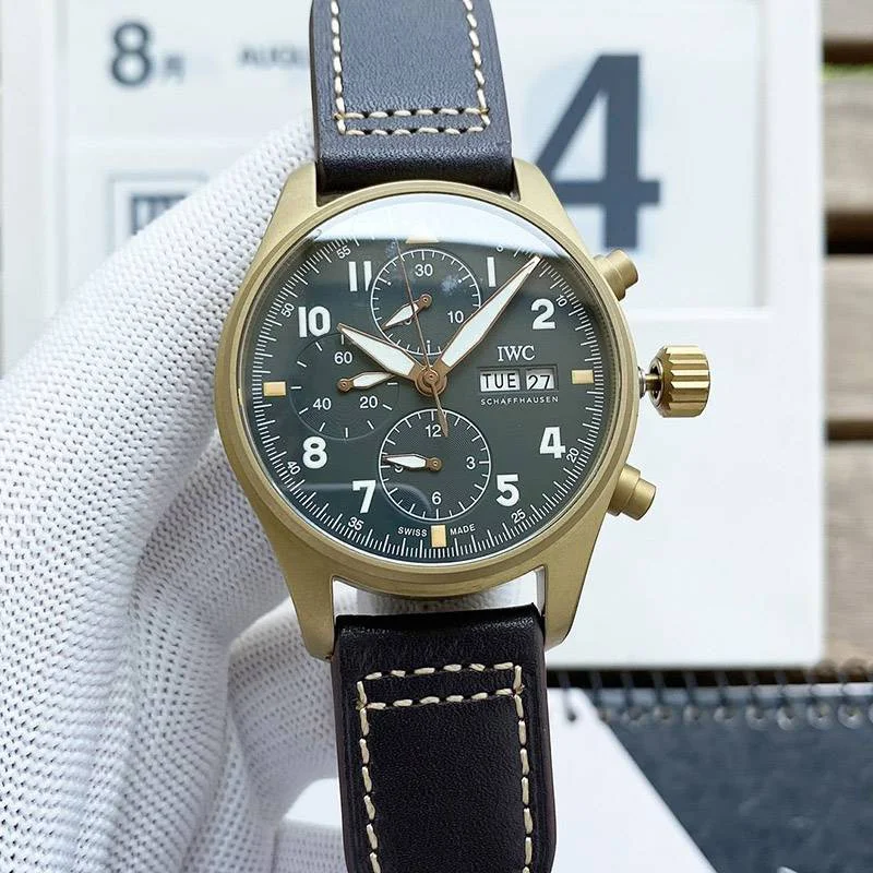 最安値挑戦IWC パイロットウォッチ コピー クロノ オートマティック スピットファイア 2色 iwp50420