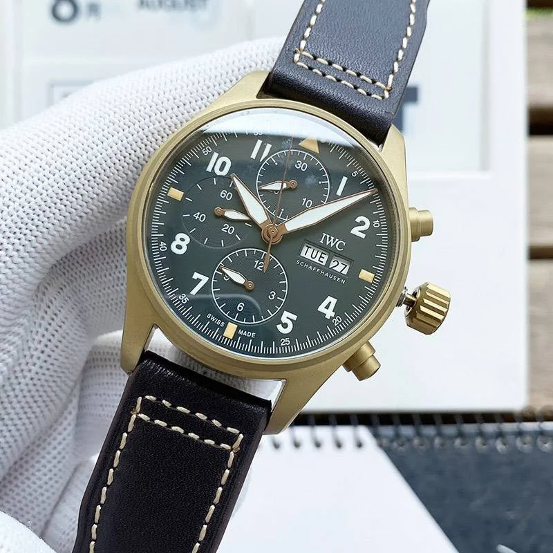 最安値挑戦IWC パイロットウォッチ コピー クロノ オートマティック スピットファイア 2色 iwp50420