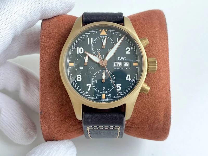 稀少IWC 時計 偽物 パイロットウォッチクロノグラフ41 iws16130