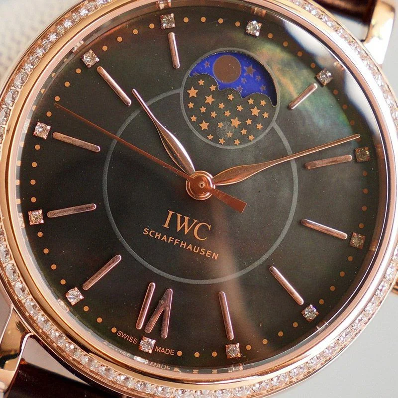 大人気!!新色IWC ポートフィノ コピー オートマティック ムーンフェイズ37 2色 iws89946